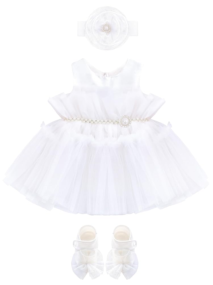 Amazon.com: Lilax Baby Girl Tulle Princess Tutu Wedding